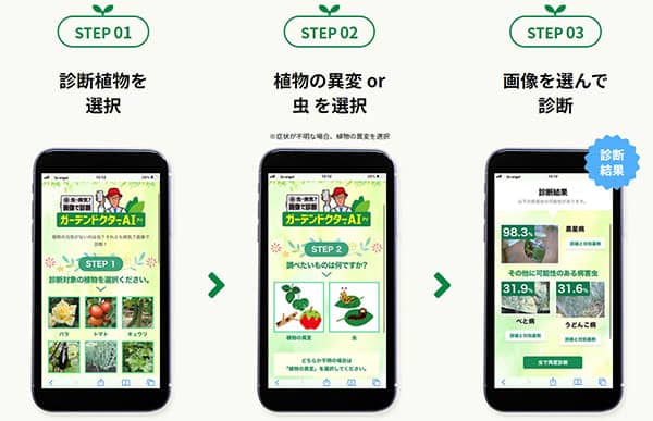 園芸の疑問を画像でスマート解決「ガーデンドクターAI」公開　住友化学園芸