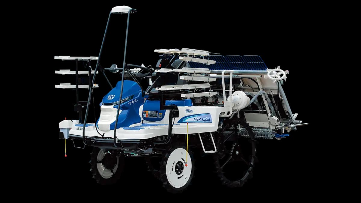 生産コスト低減の新機能　中堅農家向け乗用田植え機「さなえ」の「ＰＲ3シリーズ」　井関農機