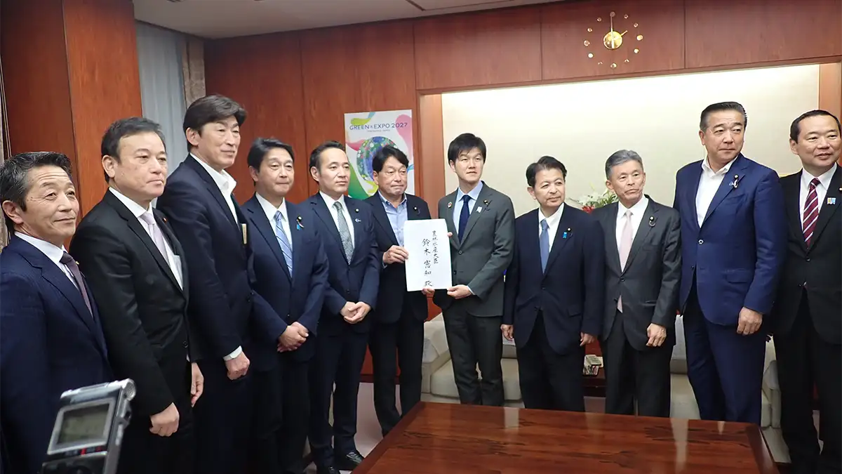 営農意欲わく支援単価に　水田議連、鈴木農相に「予算増」要請