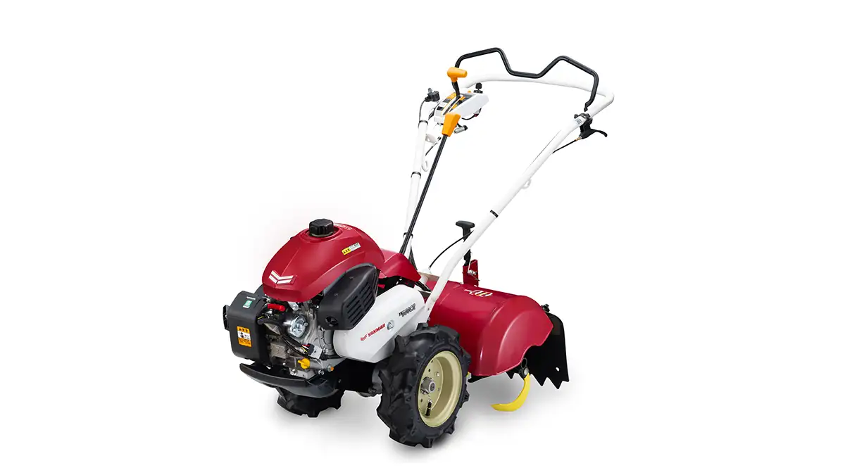 シリーズ最大6.3馬力のエンジンを搭載したミニ耕うん機「YK600CR」を発売　ヤンマー