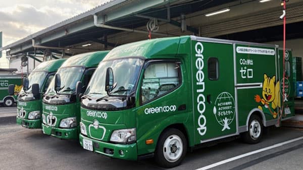 EVトラックの最適充電マネジメントシステムサービスを追加導入　グリーンコープ生協くまもと