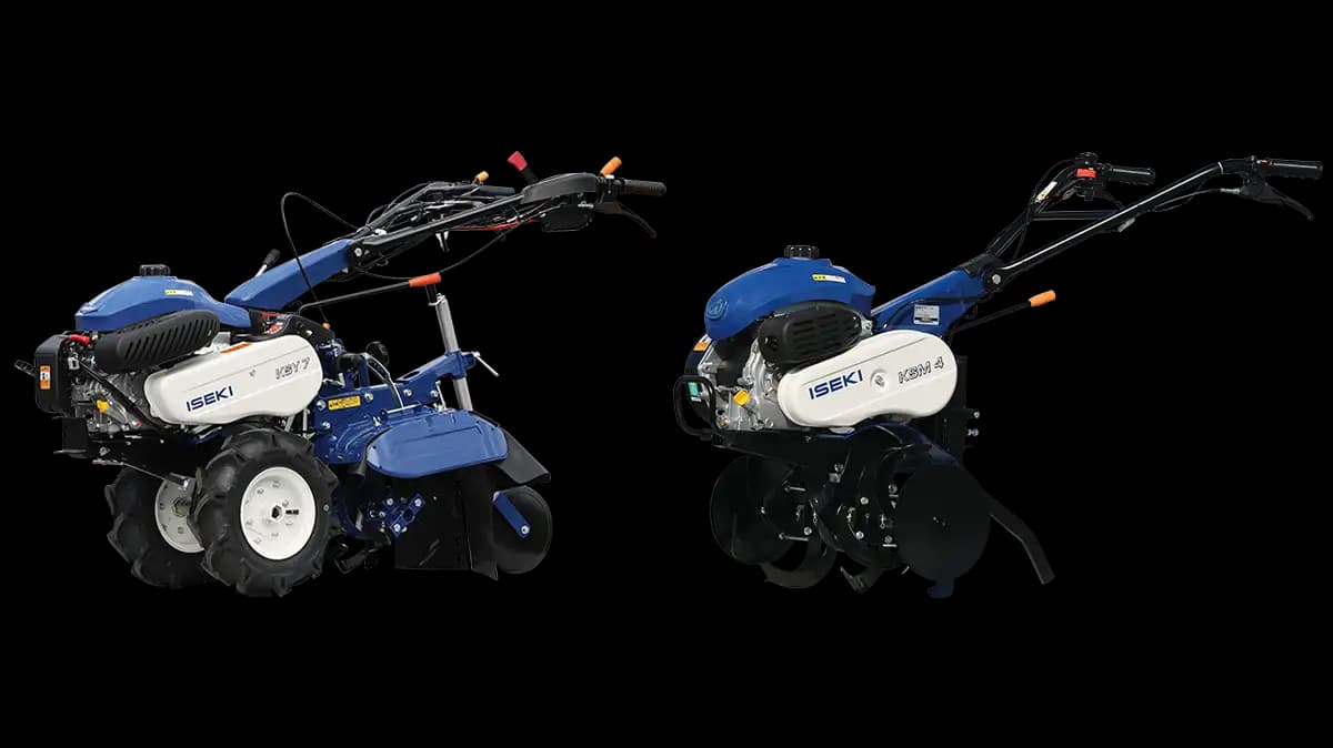 プロ農家向け2輪管理機「ＫＳＹシリーズ」、軽量・コンパクトな小型管理機「ＫＳＭ4」　井関農機