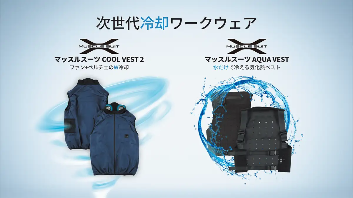 現場の課題に応える冷却ワークウェア　予約発売開始　イノフィス