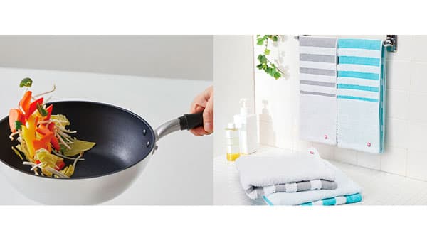 1年間かけて利用者目線で開発　フライパンとタオルを新発売　パルシステム