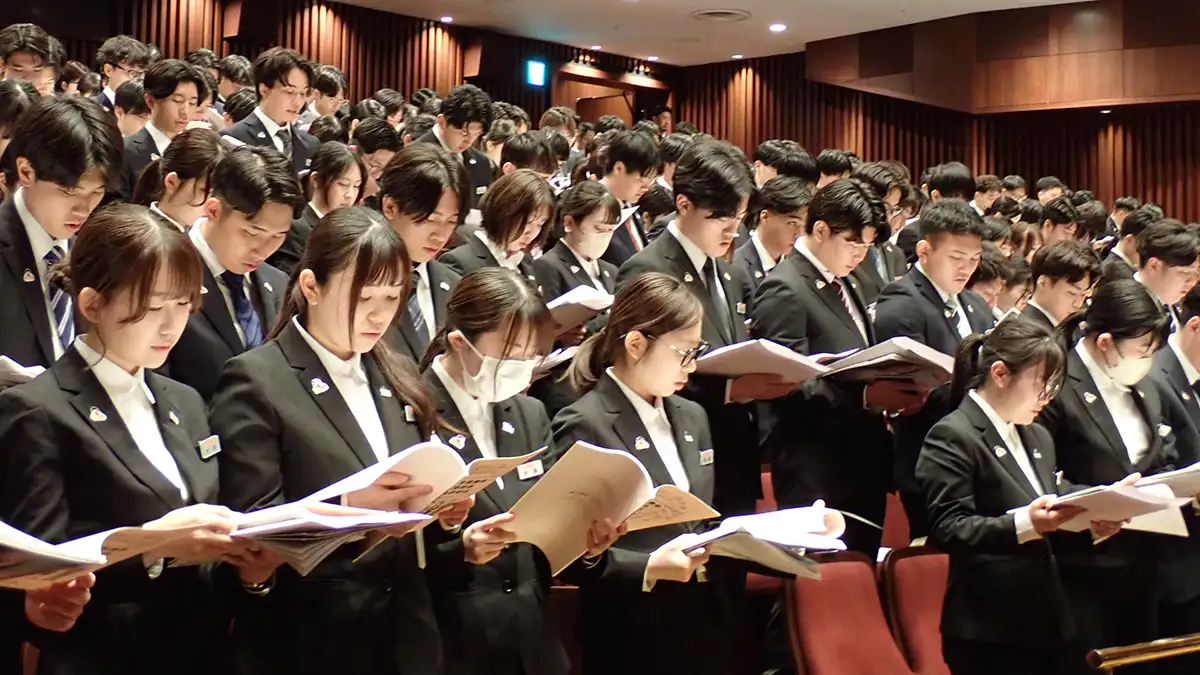 「一人は万人のため」原点に　ＪＡ全国機関新規採用職員研修会　700人強が参加