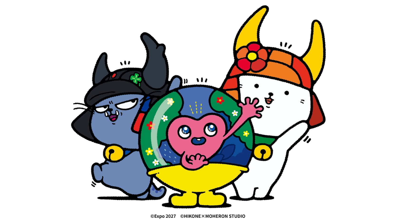 GREEN×EXPO 2027「ひこにゃん」と「トゥンクトゥンク」公式コラボ商品を販売