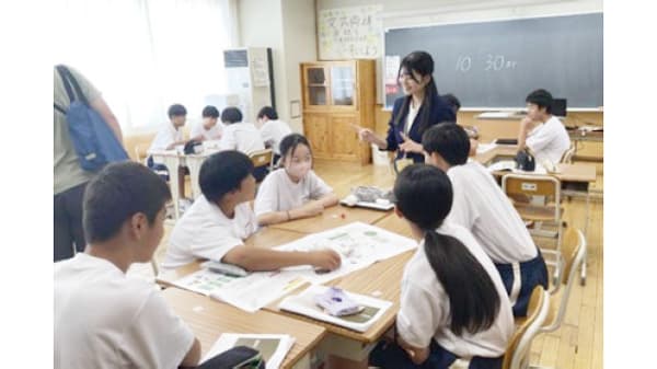 秩父市内中学校で木育授業を実施　農林中金
