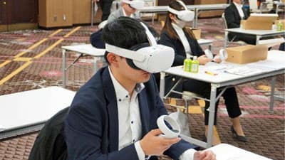 ＶＲコンテンツで建物損害調査を疑似体験　ＪＡ共済連が「大規模自然災害損害調査リーダー研修会」