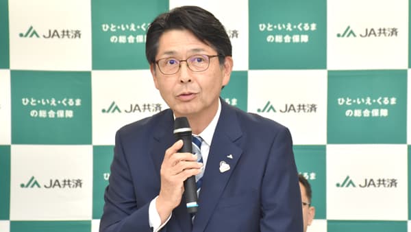 組合員・利用者との接点力を強化　デジタル活用さらに　ＪＡ共済連　村山美彦理事長