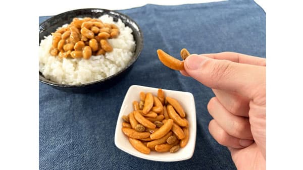つまめる納豆ご飯「亀田の柿の種 ドライ納豆入り」新発売　亀田製菓