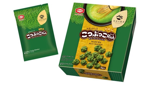 「こつぶっこRich 天空の抹茶」東京おかしランド カメダセイカ限定で新発売