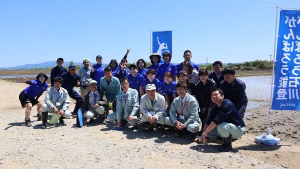 田植え再開は地域を"つなぐ"希望の象徴　石川県内灘町「復興田植え」に選手・スタッフが参加　ＰＦＵブルーキャッツ石川かほく