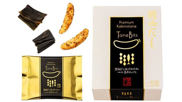 かつおと昆布の旨み「タネビッツ 関西だし」新発売　亀田製菓