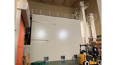 ＪＡグループで初　東洋ライス製新型玄米貯蔵タンク「米びつ方式タンクシステム」導入　ミヤベイ直販