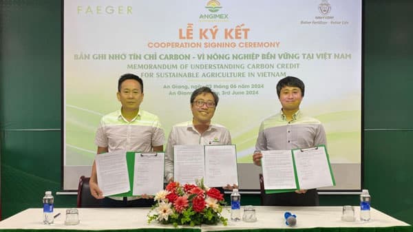 メコンデルタ地域で農業由来カーボンクレジット創出へ　ベトナム2社とMOU締結　フェイガー