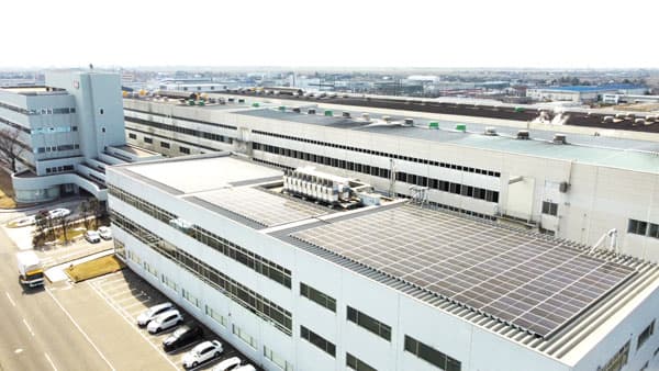 亀田製菓とSustech　PPAによる屋根上太陽光発電を開始