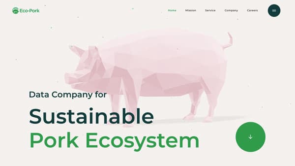 養豚産業DX化に取り組むEco-Pork　ホームページをリニューアル