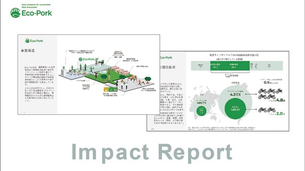 J－クレジット創出プロジェクト開始「インパクトレポート」アップデート　Eco-Pork