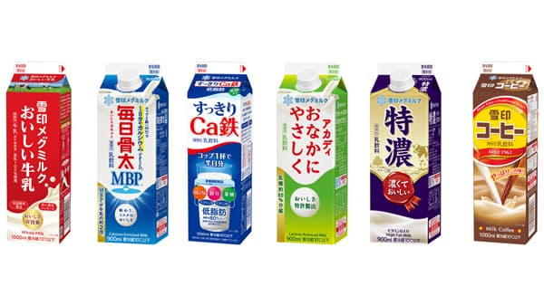 牛乳・乳飲料の賞味期限を延長　4月7日製造分から　雪印メグミルク