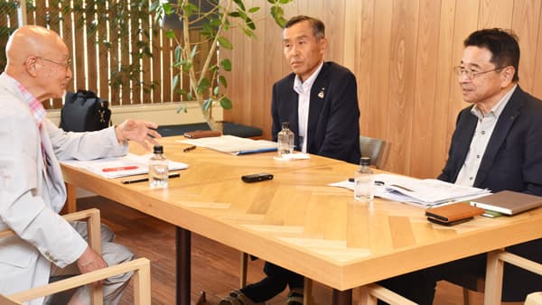 【座談会・どうするＪＡの担い手づくり】ＪＡ鳥取中央会・栗原隆政会長、ＪＡみえきた・生川秀治組合長(２)