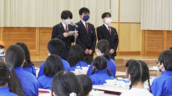 入善高校生が栽培した富山米「富富富」を学校給食に提供　ＪＡ全農とやま