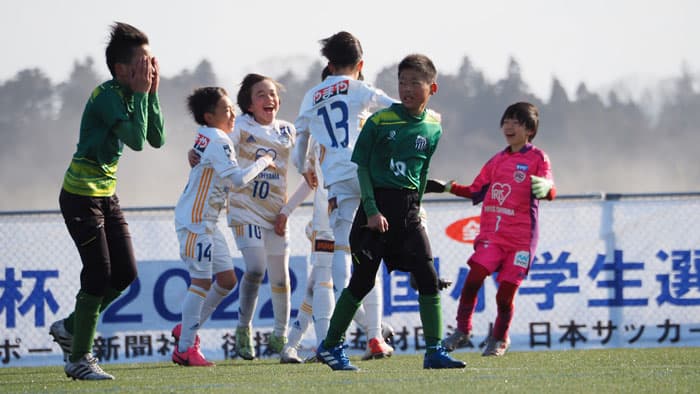 ＪＡ全農杯全国小学生選抜サッカー大会　東北はベガルタ仙台ジュニアが三連覇