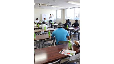 ちぢみホウレンソウ栽培講習会　台風対策万全に　ＪＡおやま