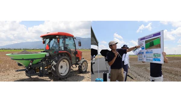 スマート農業技術の実演会開催　キャベツ栽培で可変施肥に活用　ＪＡ全農岐阜