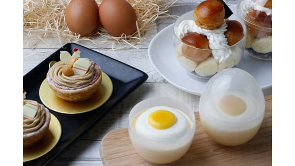 ＪＡ全農たまごの洋菓子店「TAMAGO COCCO」たまご尽くしのスイーツ3種を新発売