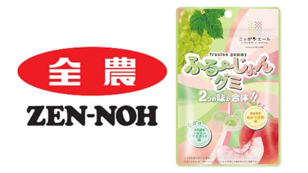 人気のフルーツが合体「ふる～じょんグミ」新発売　ＪＡ全農