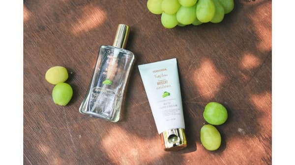 「岡山県産マスカット・オブ・アレキサンドリア」原料のフレグランス　FERNANDA JAPANが販売開始　小川香料、ＪＡ全農おかやま、農林中金岡山支店