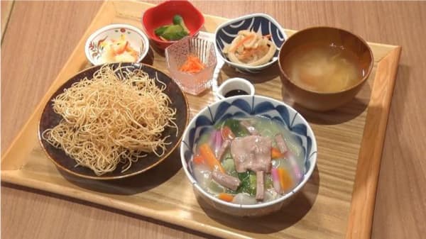 「島原手延そうめん」アレンジメニュー　みのりカフェ長崎駅店で提供　ＪＡ全農