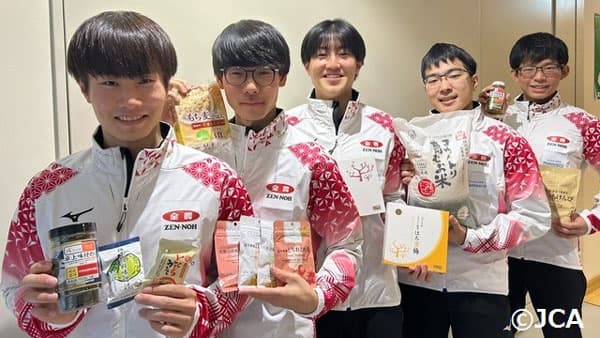 カーリング世界ジュニア選手権出場　日本代表を「ニッポンの食」でサポート　ＪＡ全農