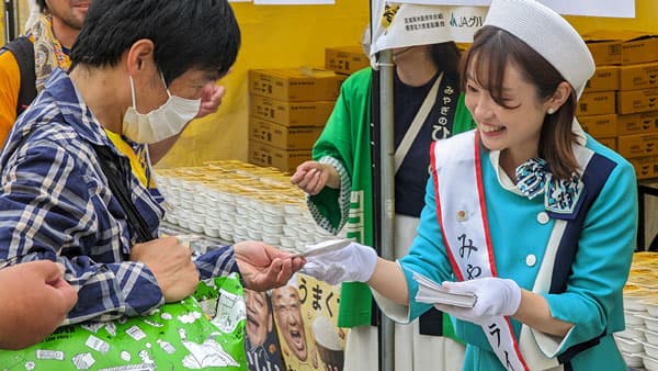 サッカーJ2ベガルタ仙台開催試合でみやぎ米をPR　ＪＡグループみやぎ