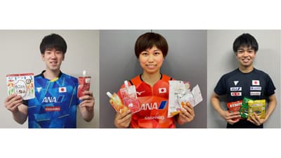 「第26回ITTF-アジア卓球選手権大会」出場選手を「ニッポンの食」で応援　ＪA全農