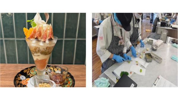 愛知県産いちじく・大葉使用　学生考案の地産地消メニュー　16日から販売　ＪＡ全農