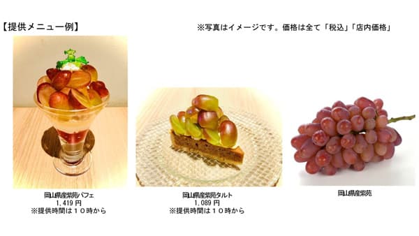 「岡山県産紫苑フェア」みのるダイニングさんすて岡山店で開催　ＪＡ全農