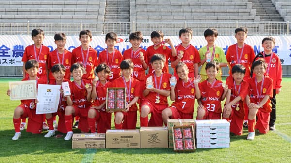 「ＪＡ全農杯全国小学生選抜サッカー大会」東海代表チームが決定　優勝は愛知県「名古屋グランパス」