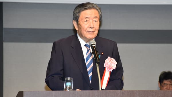 基本法見直し　新自由主義からの転換必要　森山最高顧問が講演