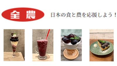 「福岡県産巨峰フェア」福岡の直営飲食店舗で7月6日から開催　ＪＡ全農