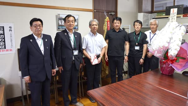 球児らを激励 甲子園出場「栃木県立石橋高校」に寄付　ＪＡおやま