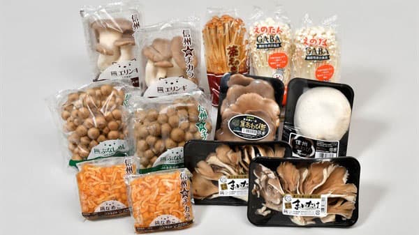 信州・中野はきのこ王国　トップクラスの生産量と品質誇る　ＪＡ中野市