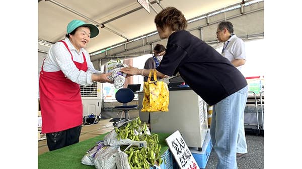 夏到来「だだちゃ豆」直売所オープン　ＪＡ鶴岡