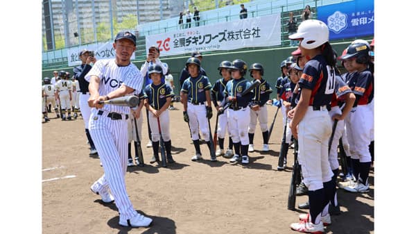 ＪＡ全農主催「WCBF少年野球教室」滋賀県草津市で11日に開催