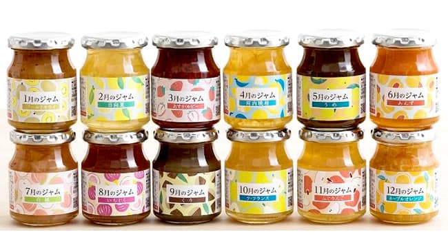 「12か月のジャム 」 シリーズが新発売　ＪＡ全農