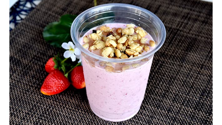 鎌倉産イチゴのヘルシーなスムージー販売　ＪＡさがみ