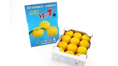 GIの「木頭ゆず」ＪＡタウンで販売開始　ＪＡ全農とくしま