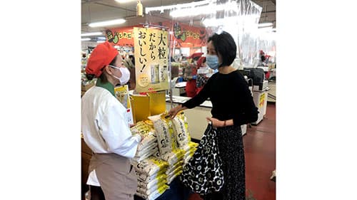 大粒厳選の広島県産米「贅沢あきろまん」発売　全農ひろしま