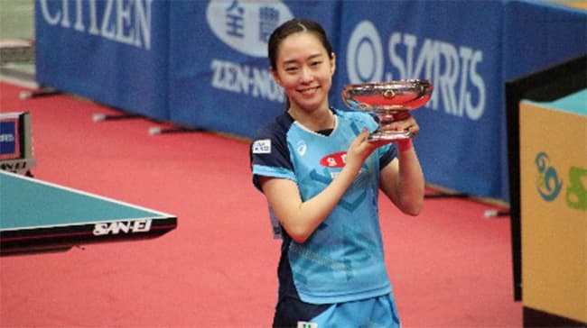 石川佳純選手が5年ぶり日本一「全日本卓球選手権大会」　ＪＡ全農