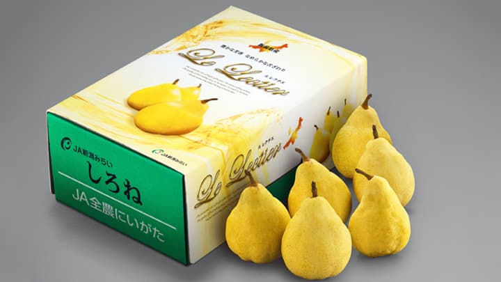 豊かな甘みと香り　新潟県産「ル レクチエ」期間限定で販売　ＪＡタウン